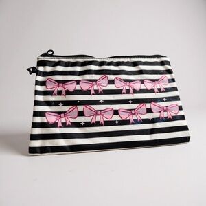 Pink Bow Cosmetic Bag